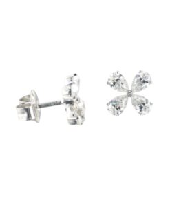Pendientes Tiffany Oro Blanco Diamante 1,196ct Dream Gems 469922