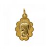 Medalla Virgen Niña Colgante Infantil Oro amarillo M-1083349A
