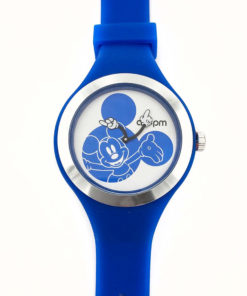 Reloj Señora Mickey Azul, de la colección Disney, analógico, resistente al agua 5 ATM, elaborado en caucho y acero, comercializados por am:pm, con garantía de fabricación. ¡Para tus días más divertidos!