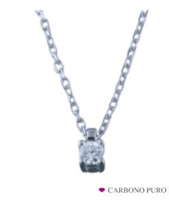 Collar Colgante Diamante 0,065ct Oro Blanco Dream Gems 522432