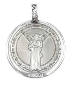 Medalla Arcángel de la Guarda Azrael Plata
