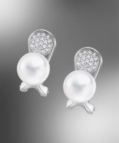 Pendientes Doble Perla Circonita Plata Lotus Silver Pearls LP3026-41
