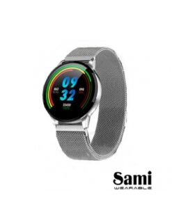 Sami Reloj Actividad Smartwatch Milanesa Redondo 3 ATM WS-2327