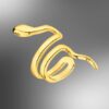 Lotus Silver Serpiente Piercing Ear Cuff Dorado LP3346-9/2 Earparty