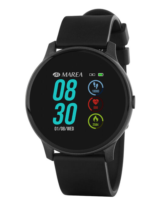 Marea B59006/1 Smartwatch Unisex Redondo Silicona Pulsera Actividad