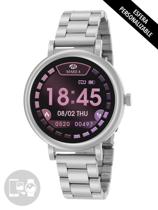 Marea B61002/1 Smartwatch Armis Unisex Reloj Pulsera Actividad