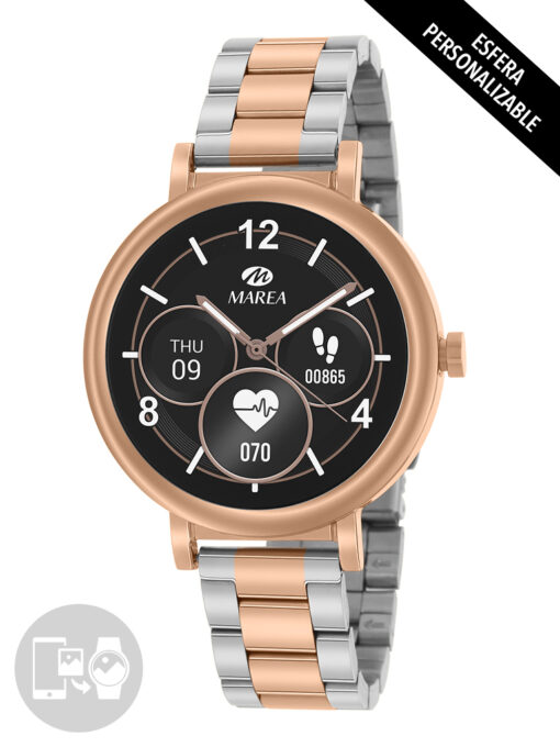 Marea B61002/3 Smartwatch Armis Bicolor Unisex Reloj Pulsera Actividad