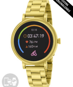 Marea B61002/5 Smartwatch Armis Dorado Unisex Reloj Pulsera Actividad