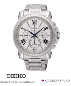 SSC59P1 Seiko Reloj Hombre Premier Solar Crono Números Grandes