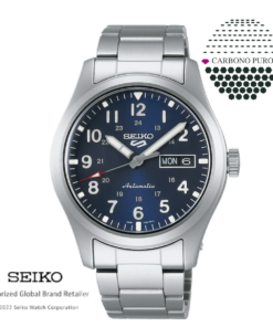Reloj Seiko 5 Sports Field Military Azul Hombre Automático SRPG29K1