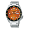 Reloj Seiko 5 Sports Hombre Automático Naranja Sumergible SRPD59K1