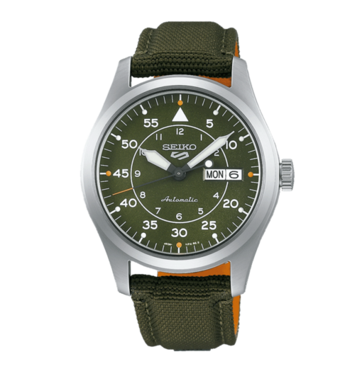 Reloj Seiko 5 Sports Street Automatic Style Flieger Khaki SRPH29K1