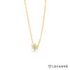 Lecarré Collar Oro Amarillo Diamante Roseta 0,042ct GD106OA.00