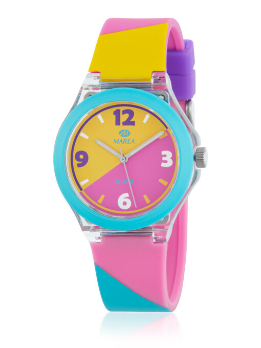 Reloj Marea B35355/10 Transparente Sumergible Color 38mm Unisex