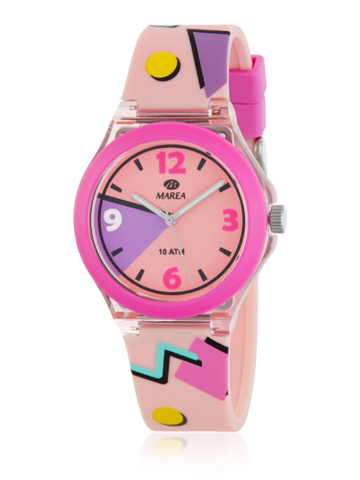 Reloj Marea B35355/11 Transparente Sumergible Color 38mm Unisex