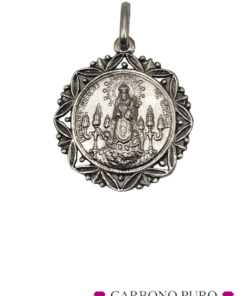 Virgen de Gracia Puertollano Medalla Colgante 28mm Plata PK157126