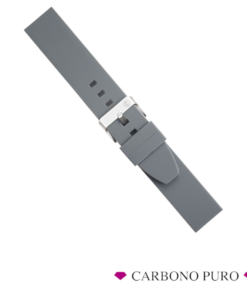 Correa Silicona Genérica Compatible Watch Color Gris 18mm 5060