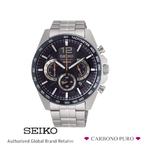 Seiko SSB345P1 Reloj Neo Sports Crono Bisel Azul Hombre