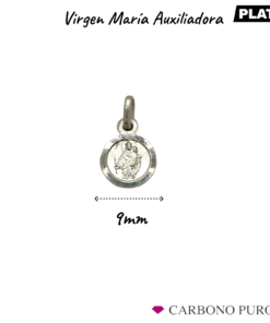 P9FLPMELI VIRGEN AUXILIADORA CARBONO PURO-