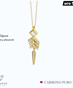 COLLAR TOPACIOS Y DIAMANTES LECARRÉ COLLAR TOPACIOS Y DIAMANTES LECARRÉ GD144OA.00 COLGANTE LECARRÉ CARBONO PURO