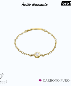 GA149OA ANILLO LECARRÉ CARBONO PURO-