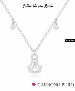 9126358 COLLAR VIRGEN DEL ROCÍO CARBONO PURO