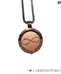 AMIGA COLGANTE MONEDA SHAKA ACERO